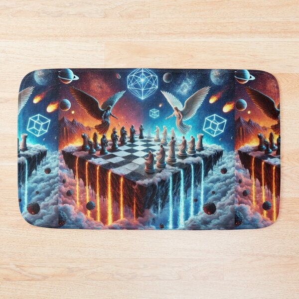 Item preview, "4D Island Chess War – The Battle of Ice and Fire" designed and sold by Meta2Physical.