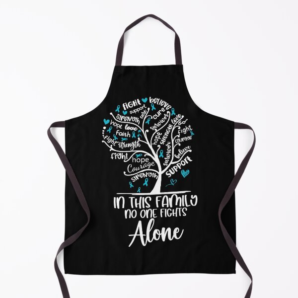 Item preview, In this FAMILY fights against syndrome, disease, illness, cancer with Tree Teal Ribbon designed and sold by EdithShop59.
