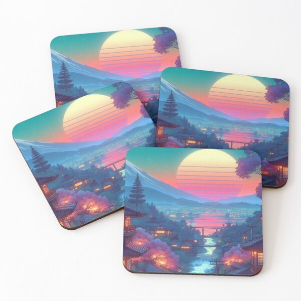 Item preview, Neon Sunset Village designed and sold by Joeya29.