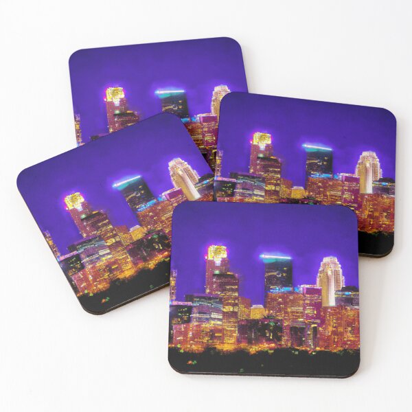 Item preview, Minneapolis Skyline Oil Painting designed and sold by Minnesota-Art.