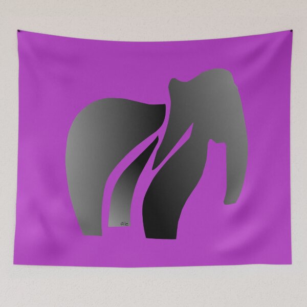 Item preview, Elephant minimalist  designed and sold by ALEFANTICA.