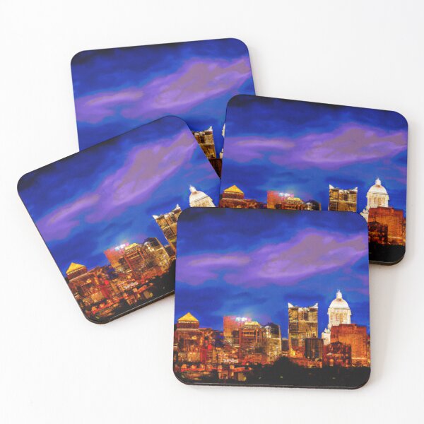 Item preview, St. Paul Skyline Oil Painting designed and sold by Minnesota-Art.