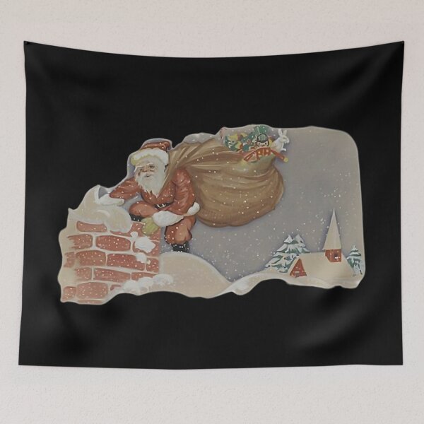 Item preview, Christmas Magic Revealed: Santa’s Rooftop Rendezvous designed and sold by jglobal360.