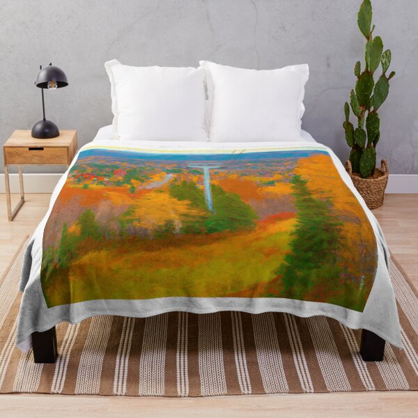 Item preview, Lutsen Fall Colors Oil Painting designed and sold by Minnesota-Art.