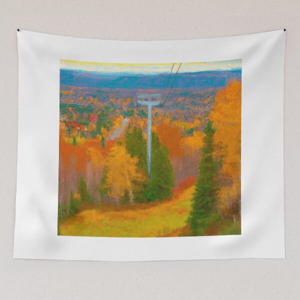 Item preview, Lutsen Fall Colors Oil Painting designed and sold by Minnesota-Art.