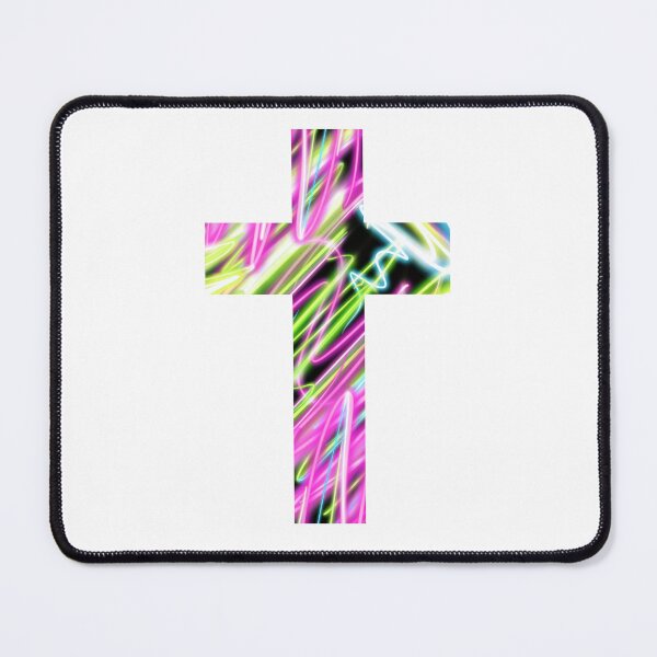 Artikelvorschau, Pink Neon Cross entworfen und verkauft von PraiseAndGrace.