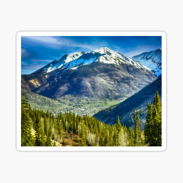 Molas Pass Print, Million Dollar Highway, Mountain Landscape, Square Print, Colorado online Wall Art, San Juan Mountains, Mountain Decor