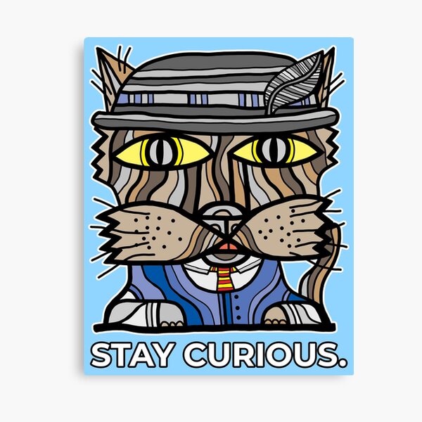 "Stay Curious." Canvas Print