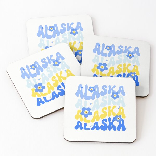 Artikelvorschau, Alaska State Vergissmeinnicht Blumen-T-Shirt Sticker entworfen und verkauft von ThinkNature!.
