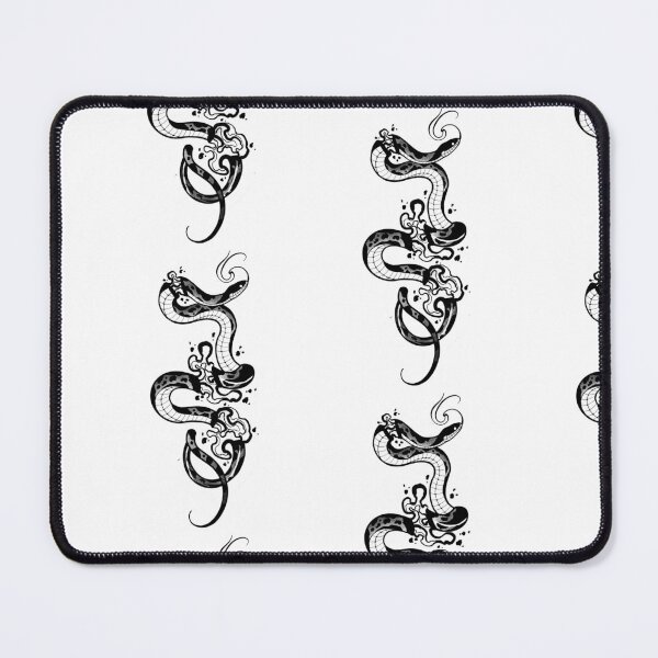 Item preview, Suminagashi snake designed and sold by 7Delamancha.