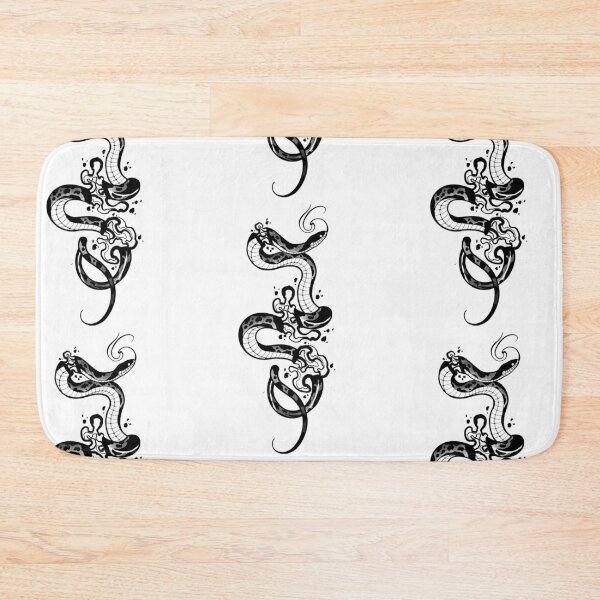 Item preview, Suminagashi snake designed and sold by 7Delamancha.
