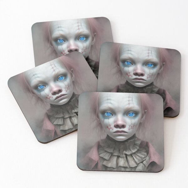 Item preview, Creepy doll face  designed and sold by Ilikeiwantilove.