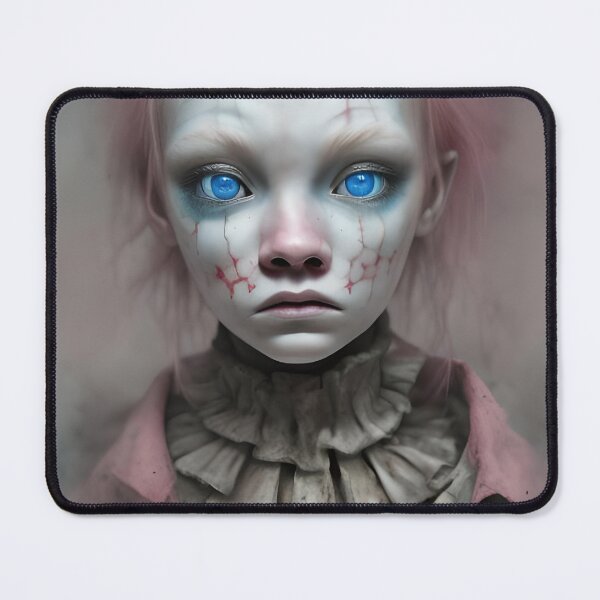 Item preview, Creepy doll face  designed and sold by Ilikeiwantilove.