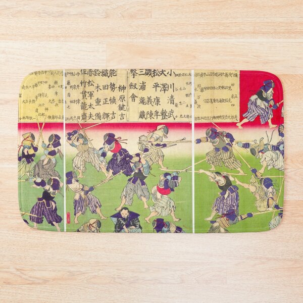 Item preview, Kendo Swordsmanship  by Tsukioka Yoshitoshi  designed and sold by TeeARTHY.
