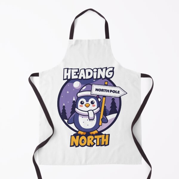 Item preview, Heading North, blue and white Christmas designed and sold by therockstuff.