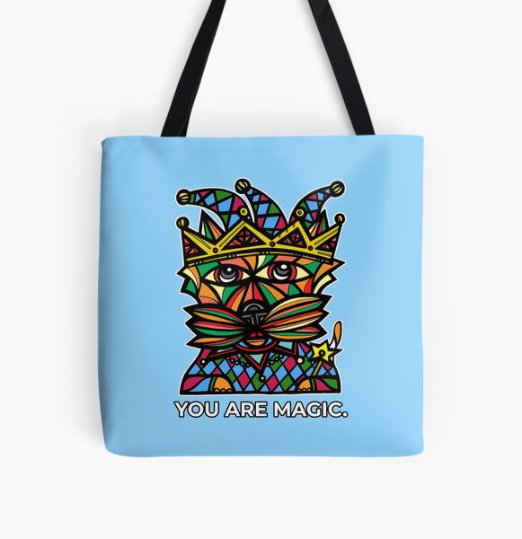 "You Are Magic." All Over Print Tote Bag