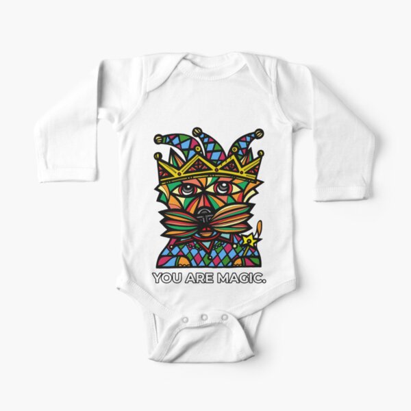 "You Are Magic." Long Sleeve Baby One-Piece