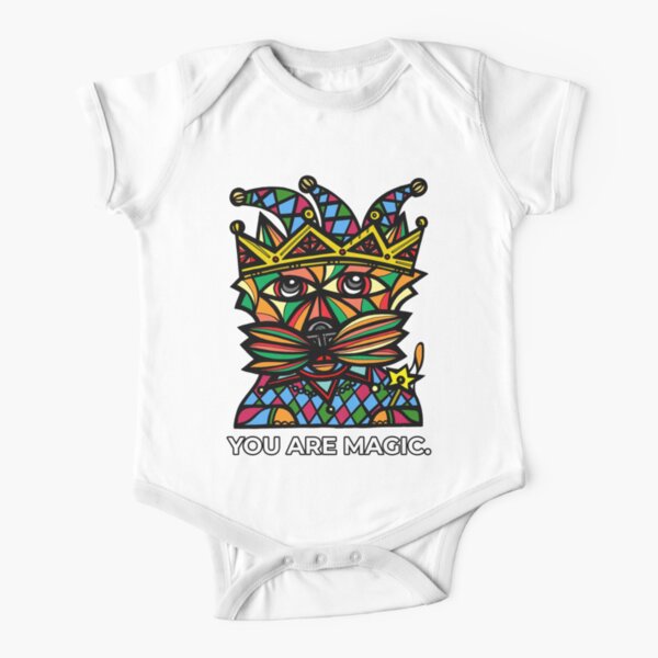 "You Are Magic." Short Sleeve Baby One-Piece