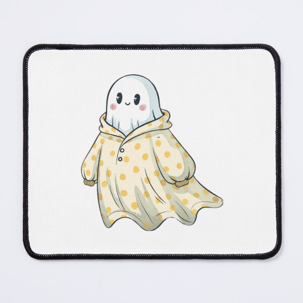 Item preview, Little ghost in yellow raincoat  designed and sold by GroovyDino.