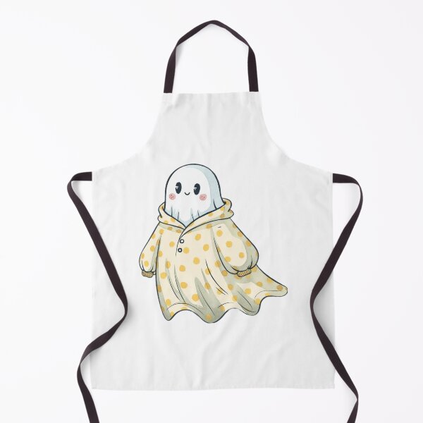 Item preview, Little ghost in yellow raincoat designed and sold by GroovyDino.