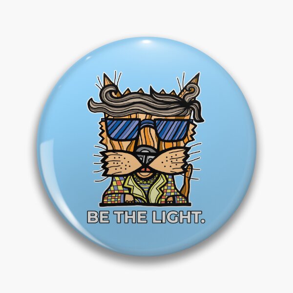 "Be the Light." Pin