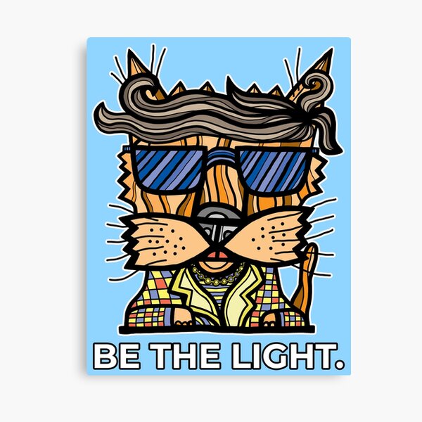 "Be the Light." Canvas Print