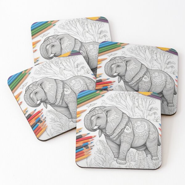 Item preview, Free Vector Animals Coloring Book Page designed and sold by hjian8219.
