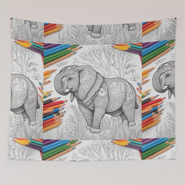 Item preview, Free Vector Animals Coloring Book Page designed and sold by hjian8219.