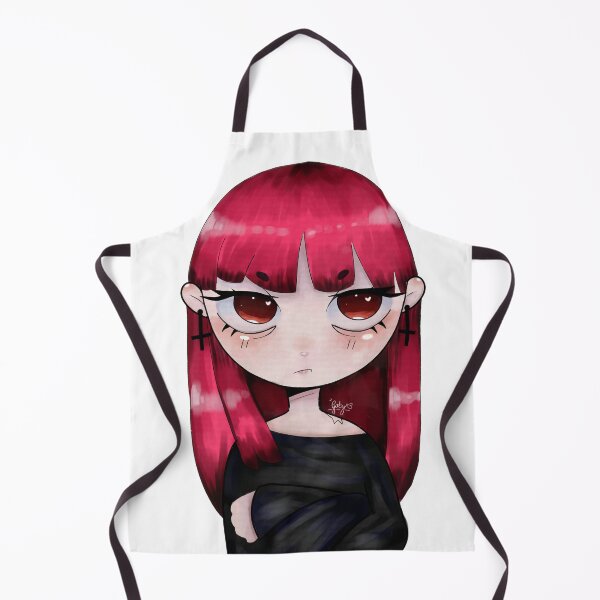 Item preview, Menina Emo Vermelho Cute designed and sold by HtppsGabyCute.