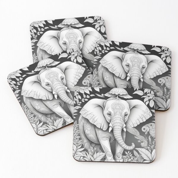 Item preview, Free Vector Animals Coloring Book Page designed and sold by hjian8219.