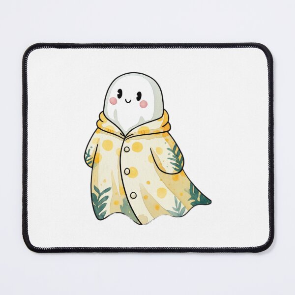 Item preview, Little ghost in yellow raincoat  designed and sold by GroovyDino.
