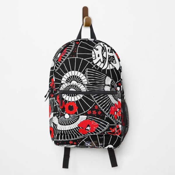 Item preview, Vintage Asian Parasol Pattern In Red, Black And White  designed and sold by DEC02.
