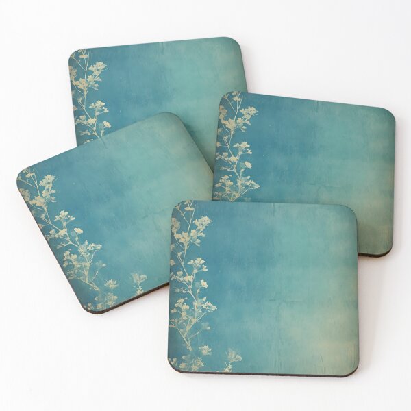 Item preview, Cyanotype photography floral print #2 designed and sold by Ilikeiwantilove.