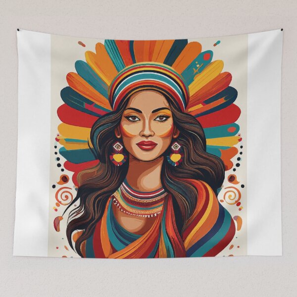 Item preview, Vibrant Legacy: Hispanic Heritage Month designed and sold by bb-15artstudio.