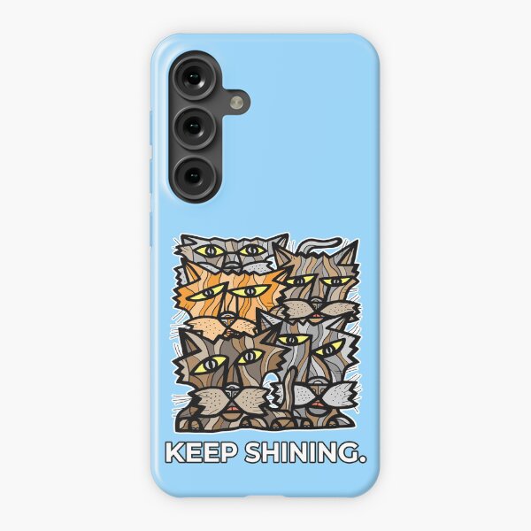 "Keep Shining." Samsung Galaxy Snap Case