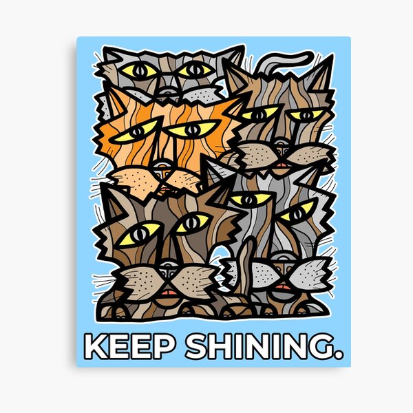 "Keep Shining." Canvas Print