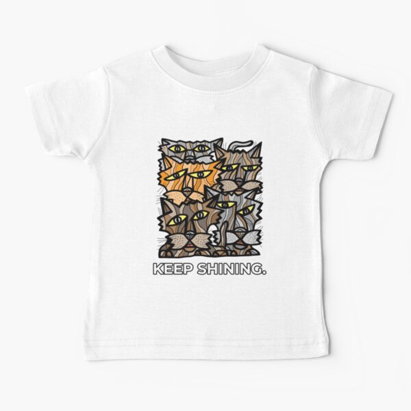 "Keep Shining." Baby T-Shirt