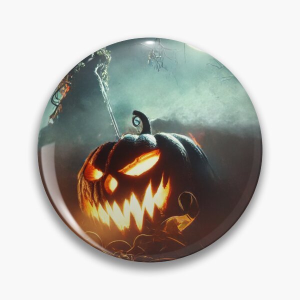 Item preview, Grinning Nightmare: The Sinister Pumpkin Awakes designed and sold by WheelieGdArt.