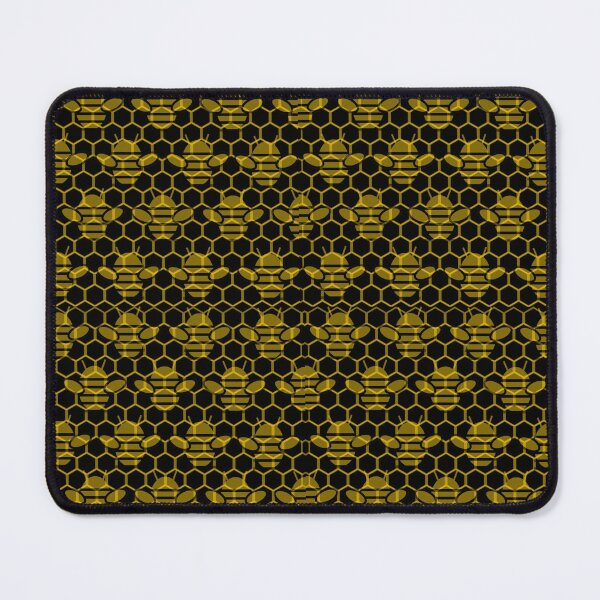 Item preview, Honeybee and Honeycomb All Over Print designed and sold by AlienOccupation.