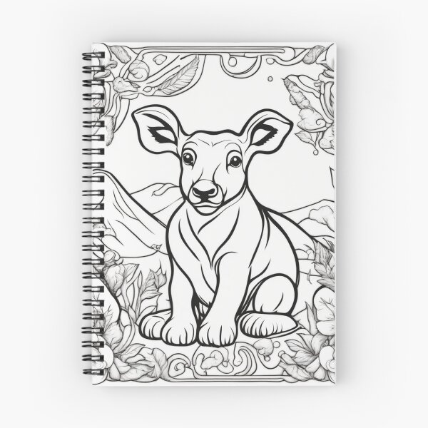 Item preview, Free Vector Animals Coloring Book Page designed and sold by hjian8219.