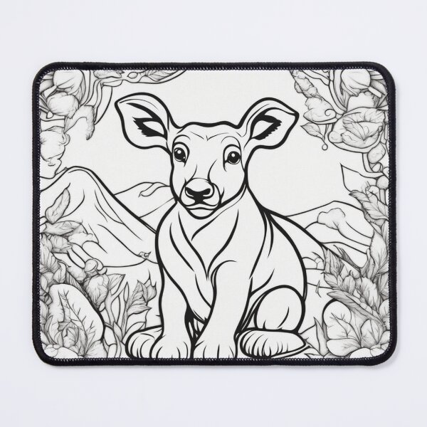 Item preview, Free Vector Animals Coloring Book Page designed and sold by hjian8219.