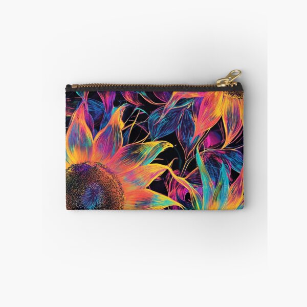 Item preview, Bright neon sunflowers designed and sold by liana campbell.