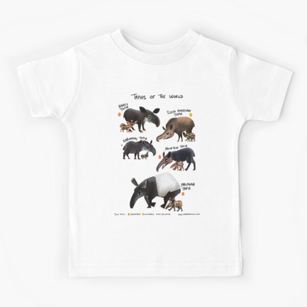 Tapirs of the World Kids T-Shirt
