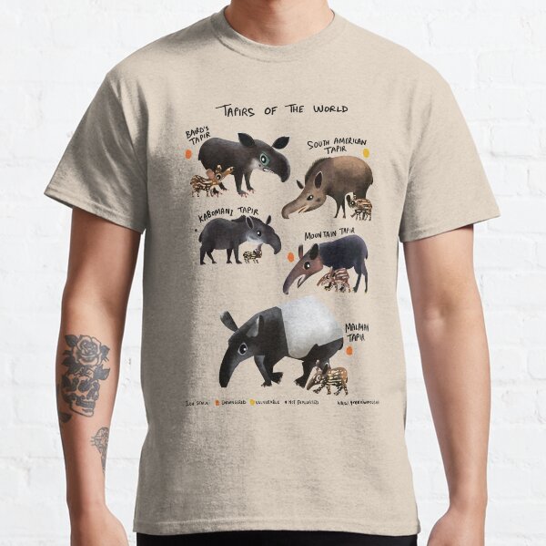 Tapirs of the World Classic T-Shirt