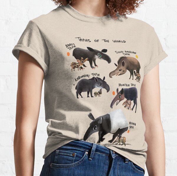 Tapirs of the World Classic T-Shirt