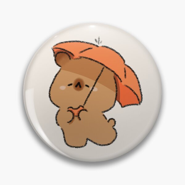 Item preview, Capybara and Umbrella designed and sold by theladyernestember.
