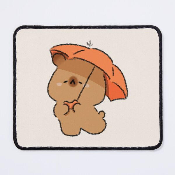 Item preview, Capybara and Umbrella designed and sold by theladyernestember.