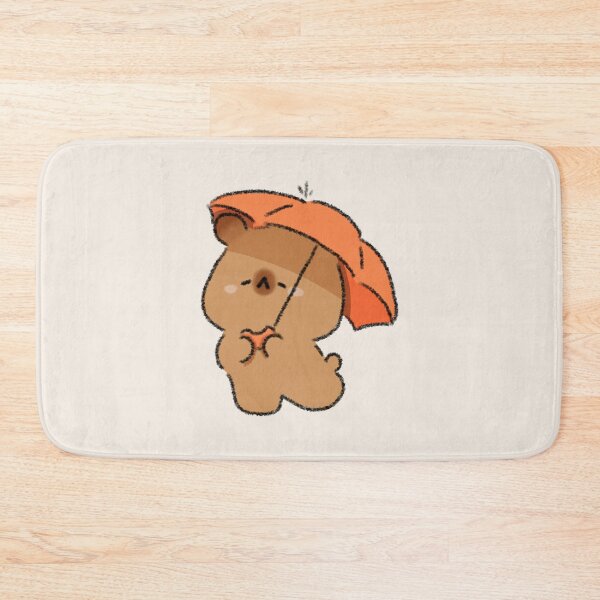 Item preview, Capybara and Umbrella designed and sold by theladyernestember.