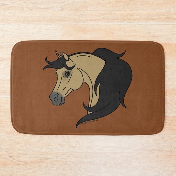 Item preview, Cartoon Buckskin Arabian Horse designed and sold by DappledMoon.