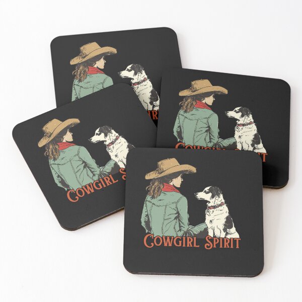 Item preview, Cowgirl Spirit With Cowgirl and Dog designed and sold by AlienOccupation.